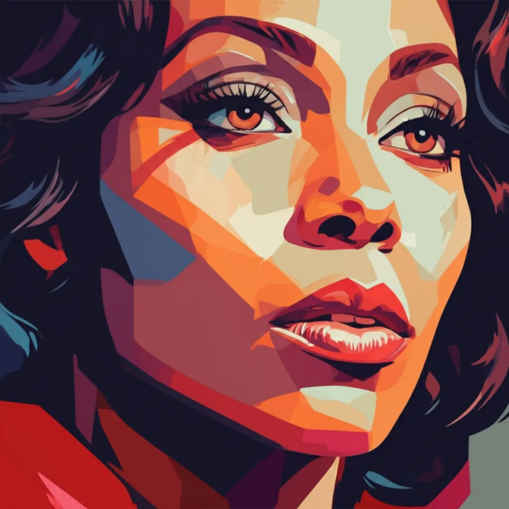 Artistic portrait of Lonette McKee