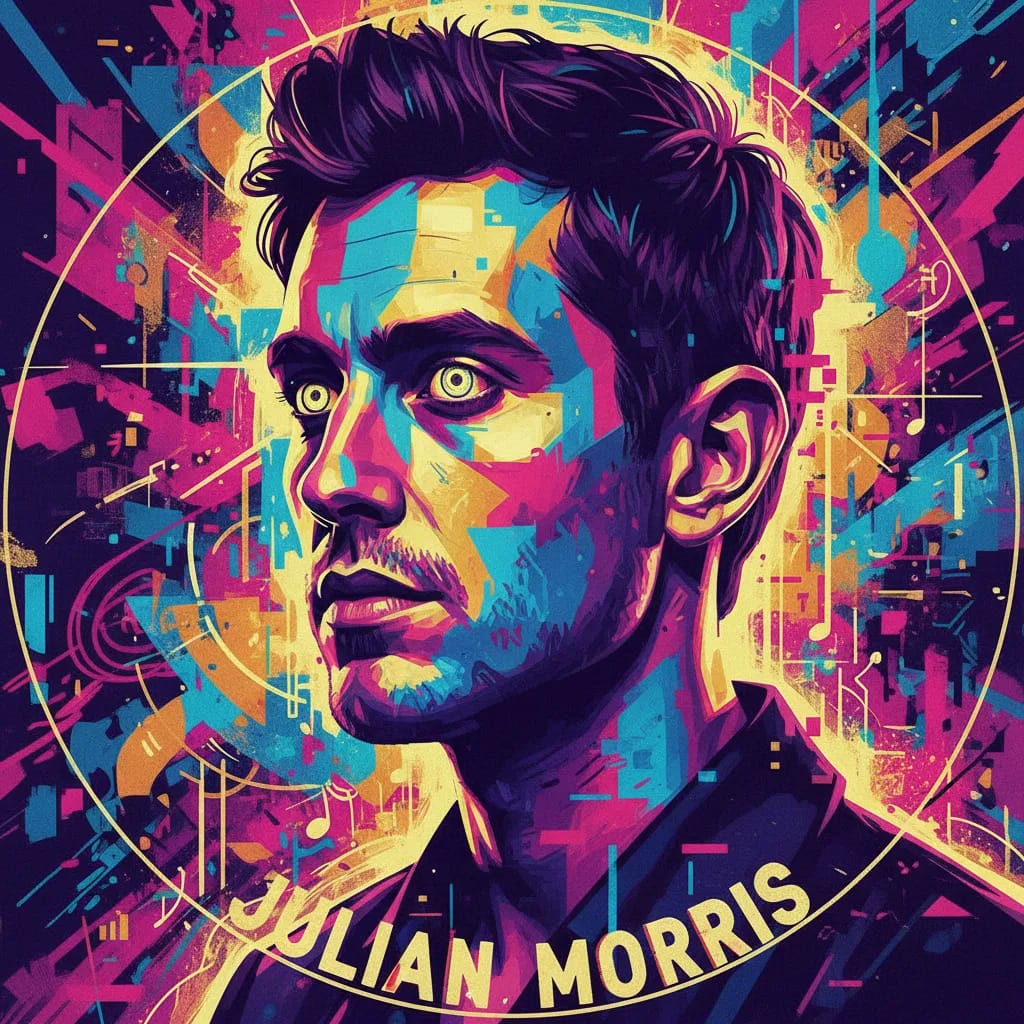 Artistic portrait of Julian Morris