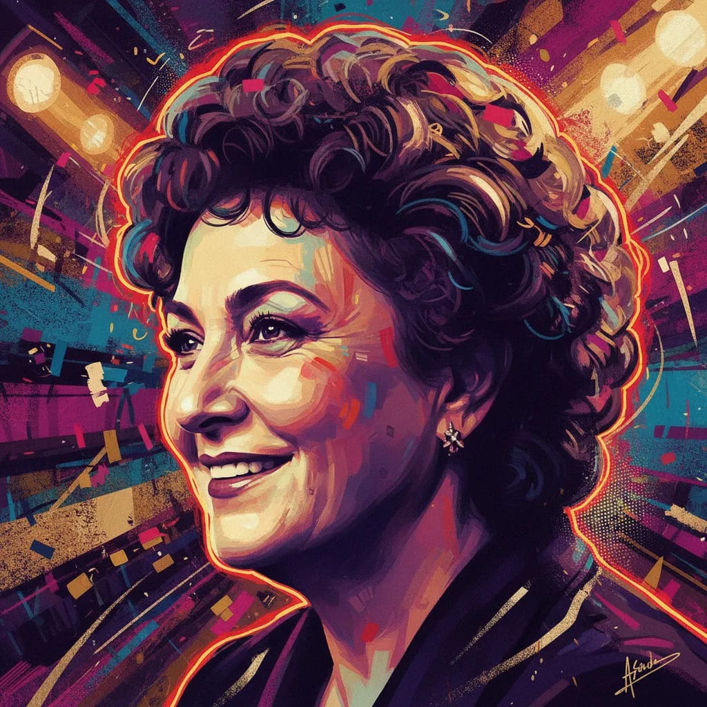 Artistic portrait of Aysen Gruda