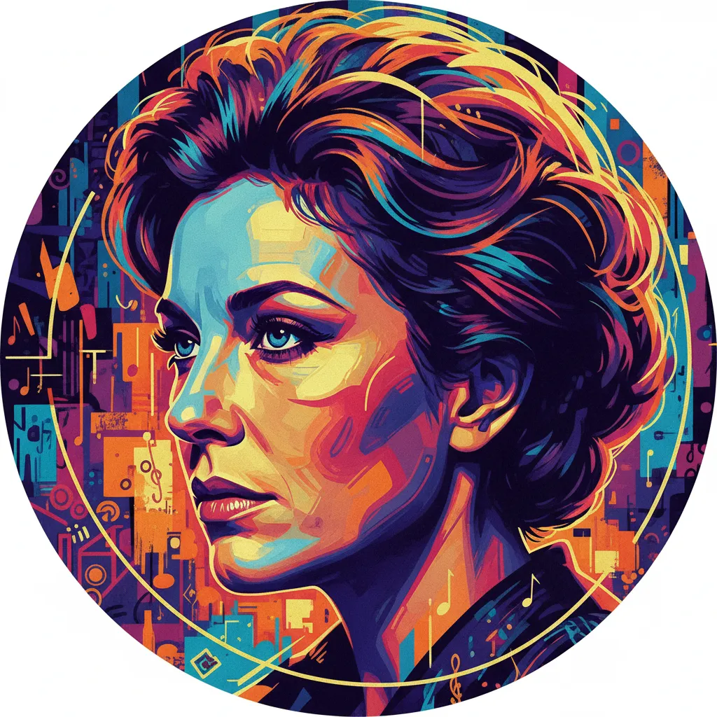 Artistic portrait of Ann Wedgeworth