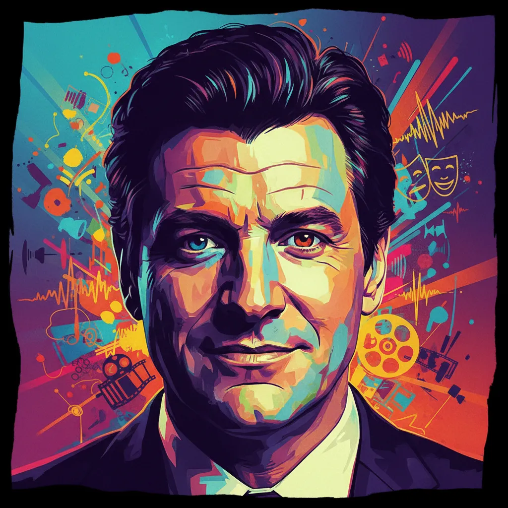 Artistic portrait of Mike Myers