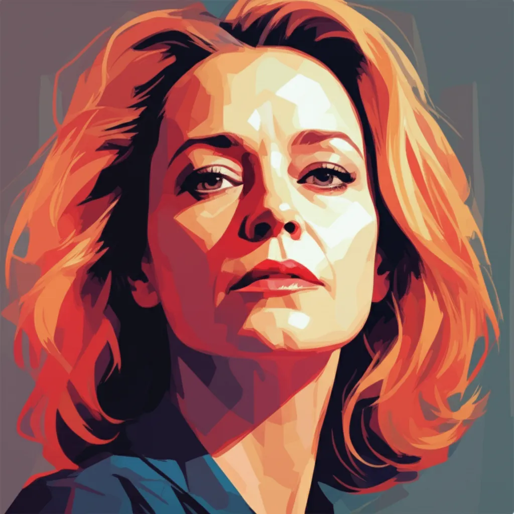 Portrait of Lena Endre