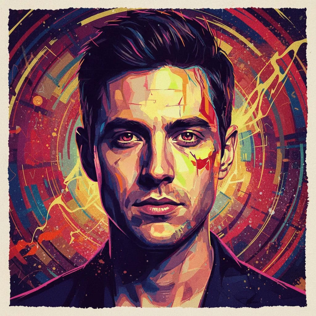 Artistic portrait of Dan Byrd
