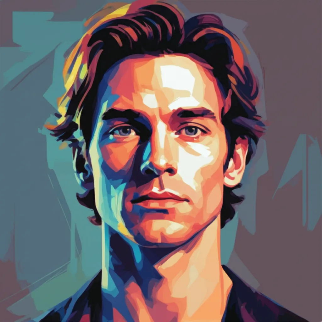 Artistic portrait of Ethan Stiefel
