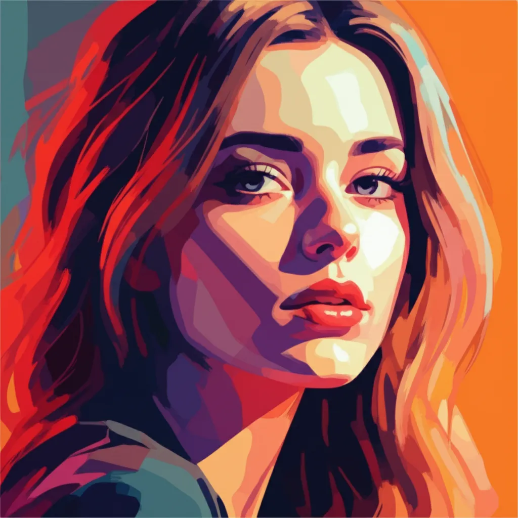 Artistic portrait of Irina Ivkina