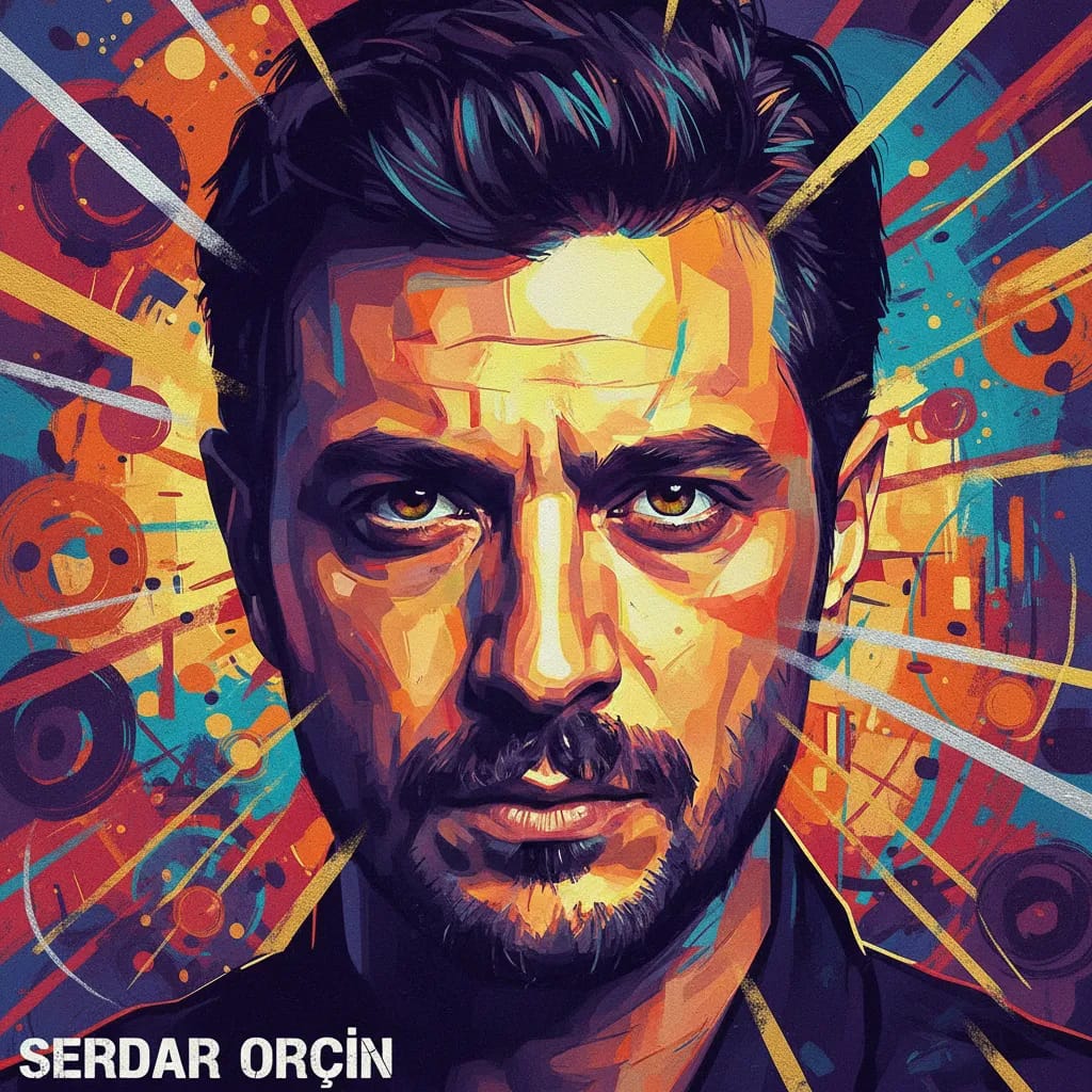 Artistic portrait of Serdar Orçin
