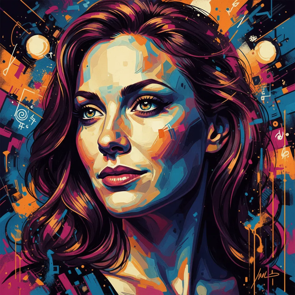 Artistic portrait of Elisabeth Helander