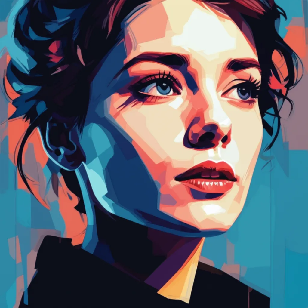 Portrait of Audrey Tautou
