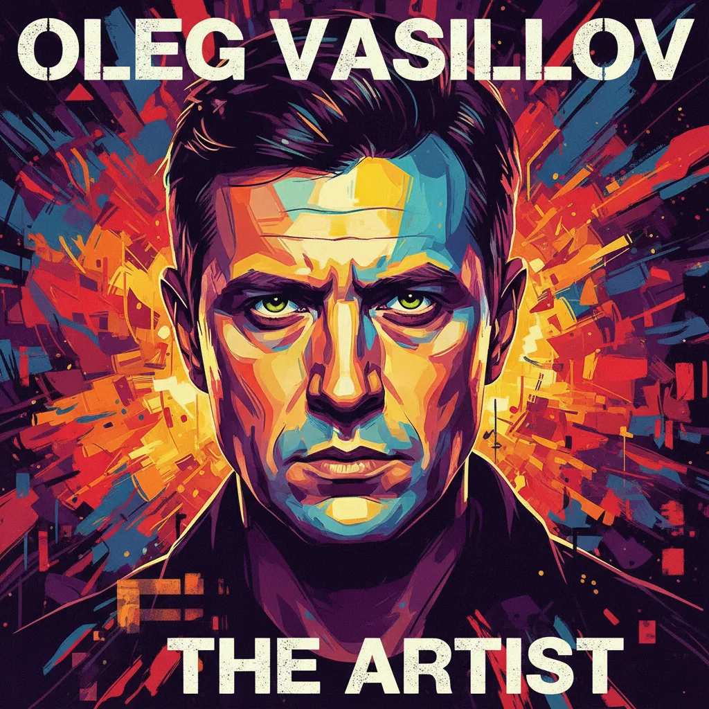 Artistic portrait of Oleg Vasilkov