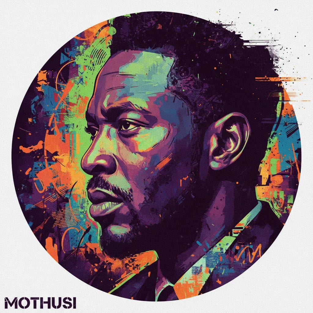 Artistic portrait of Mothusi Magano