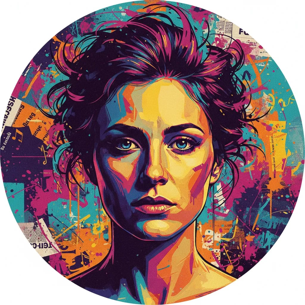 Artistic portrait of Eva Birthistle