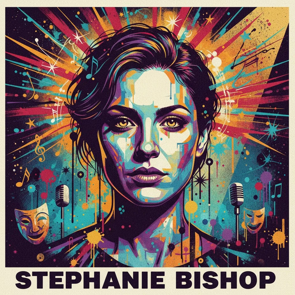 Artistic portrait of Stephanie Bishop