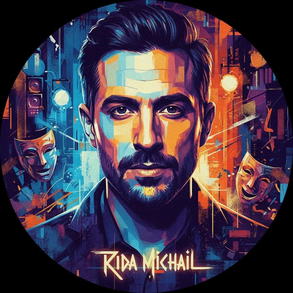 Artistic portrait of Peter Rida Michail