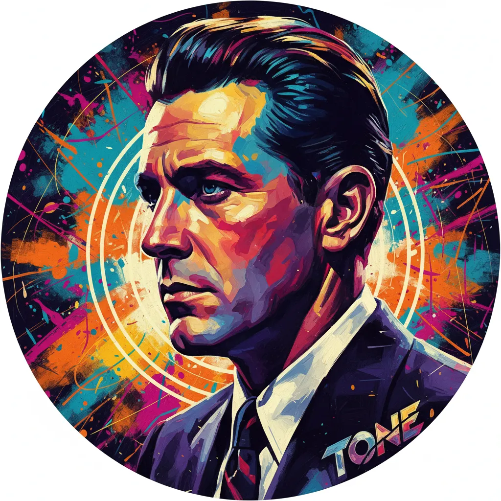 Artistic portrait of Franchot Tone