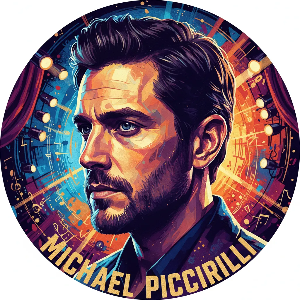Artistic portrait of Michael Piccirilli