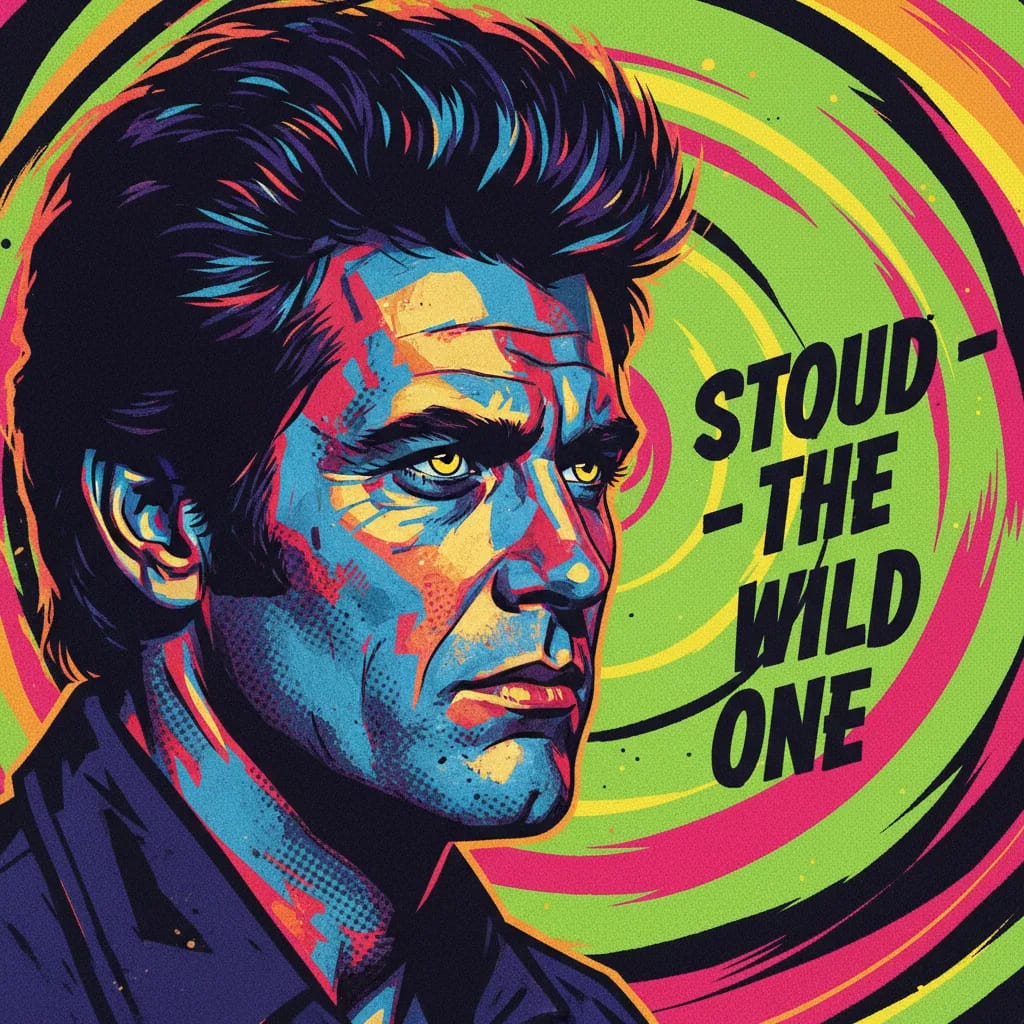 Artistic portrait of Don Stroud