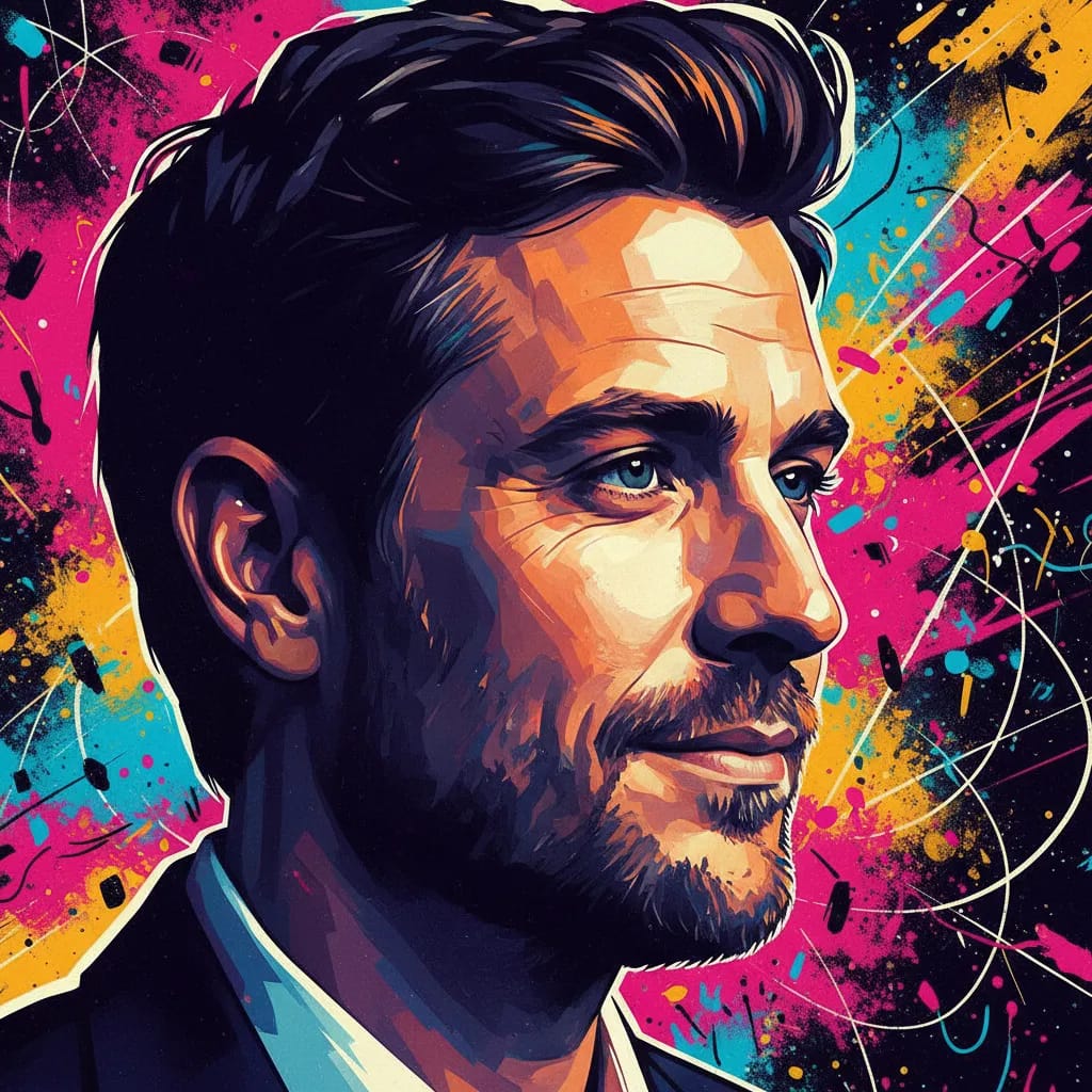 Artistic portrait of Gray Powell
