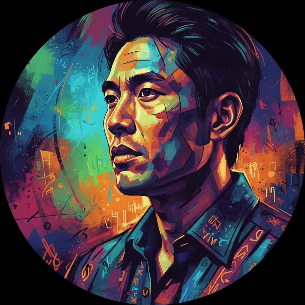 Artistic portrait of Bee Vang