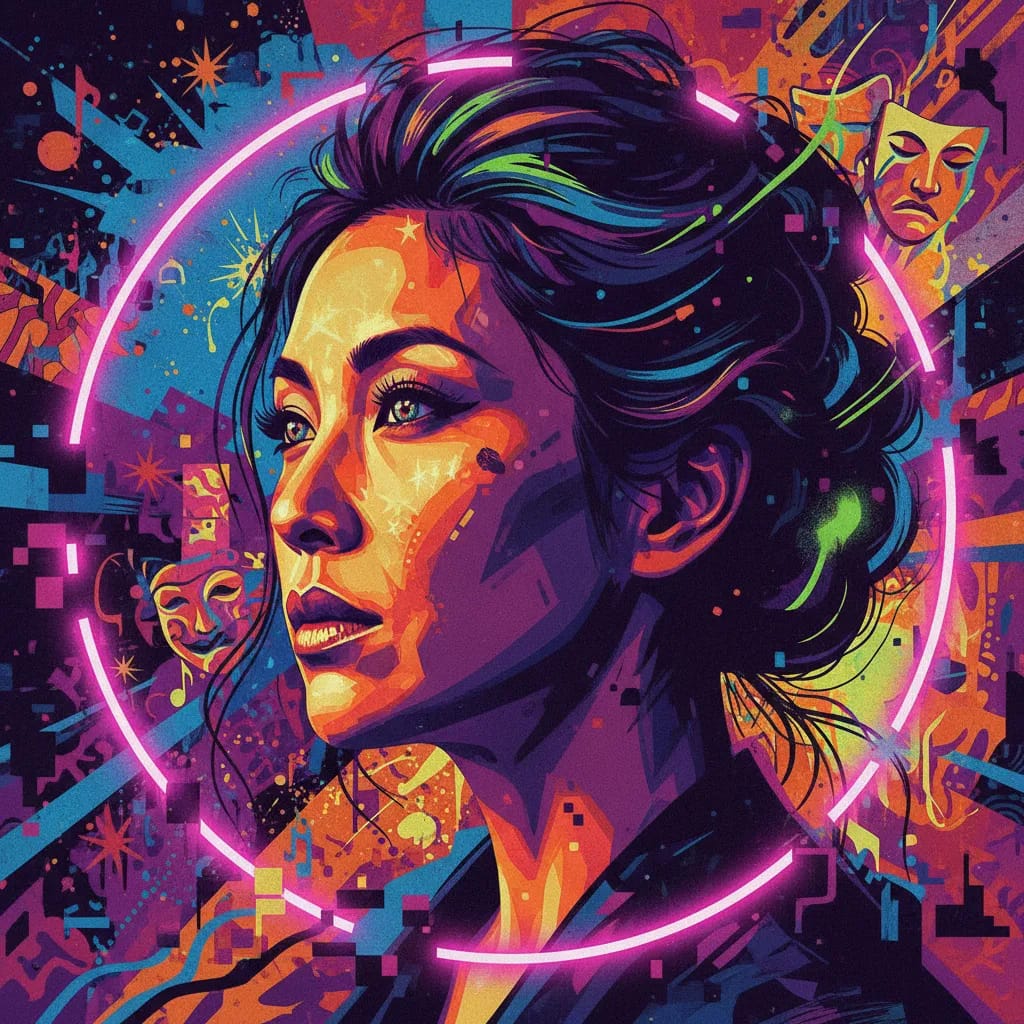 Artistic portrait of Tamlyn Tomita