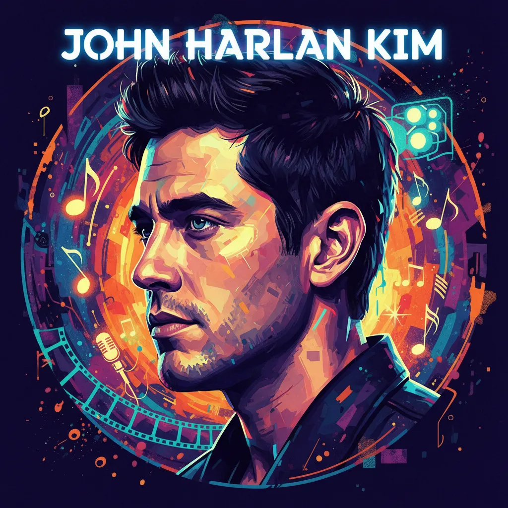 Artistic portrait of John Harlan Kim
