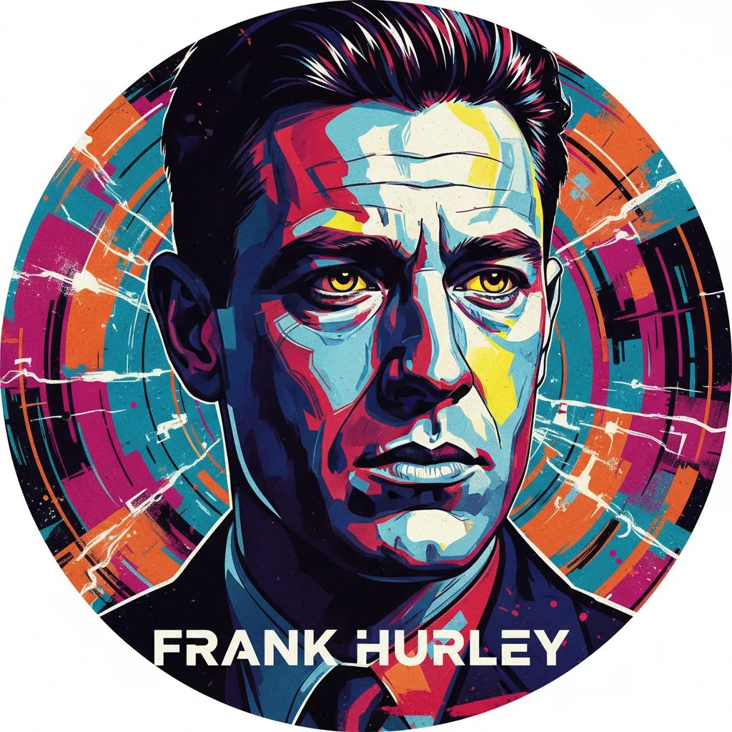 Artistic portrait of Frank Hurley