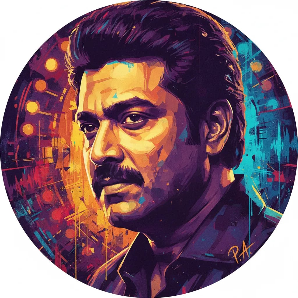 Artistic portrait of Prabhu