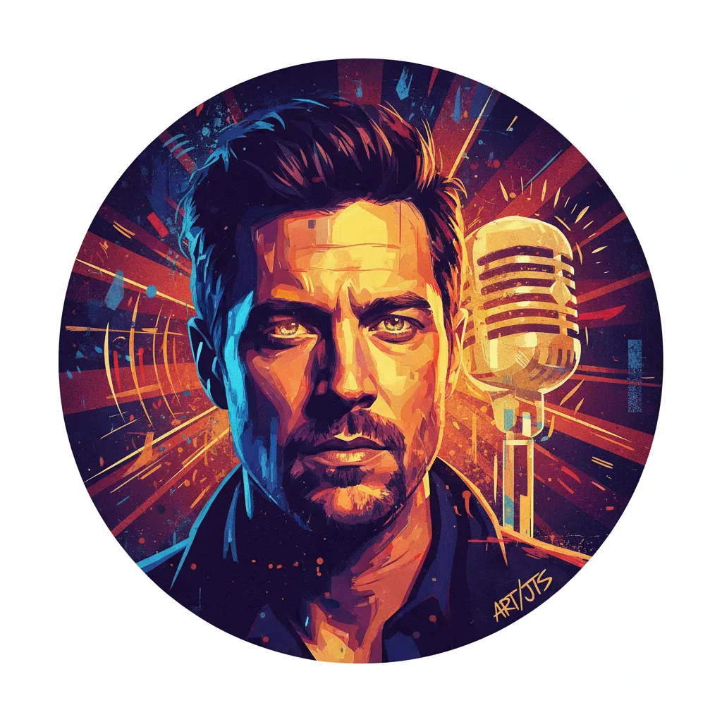 Artistic portrait of J. Todd Smith
