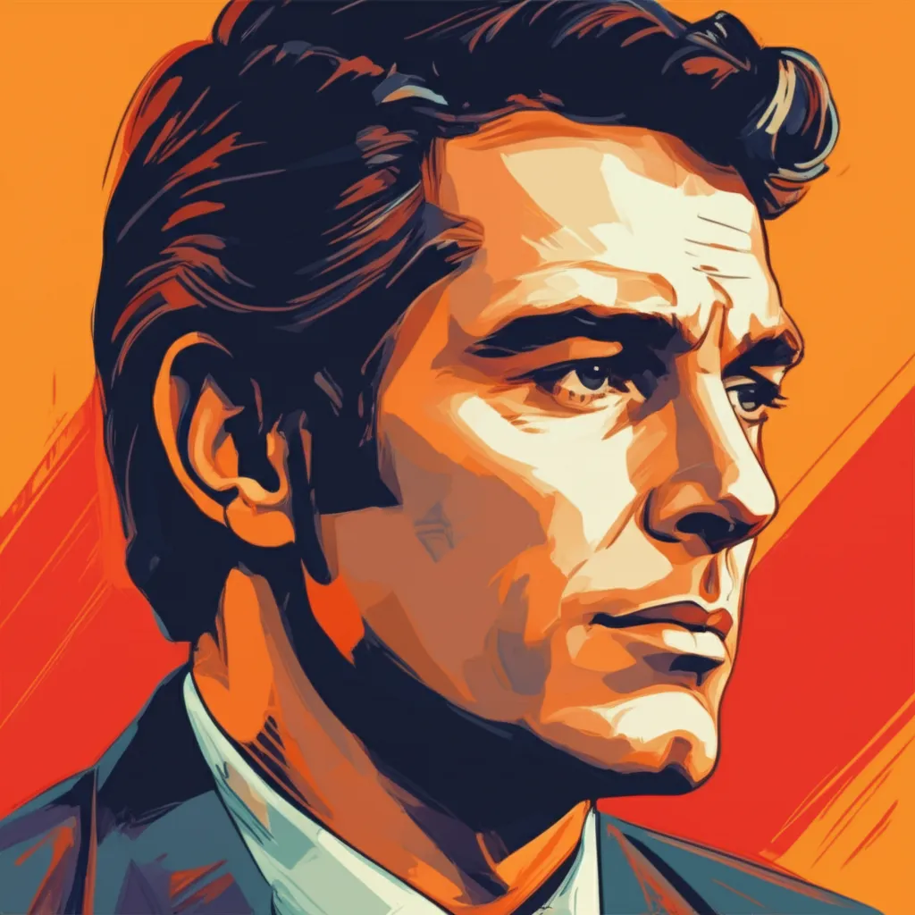 Artistic portrait of Gary Lockwood