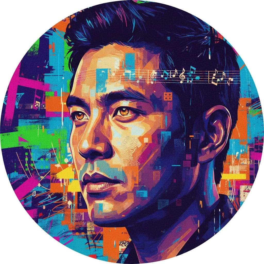 Artistic portrait of Parry Shen