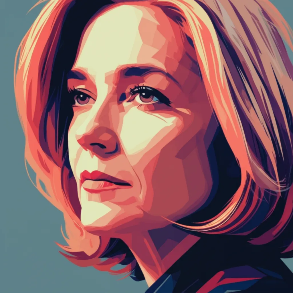 Artistic portrait of Joan Allen