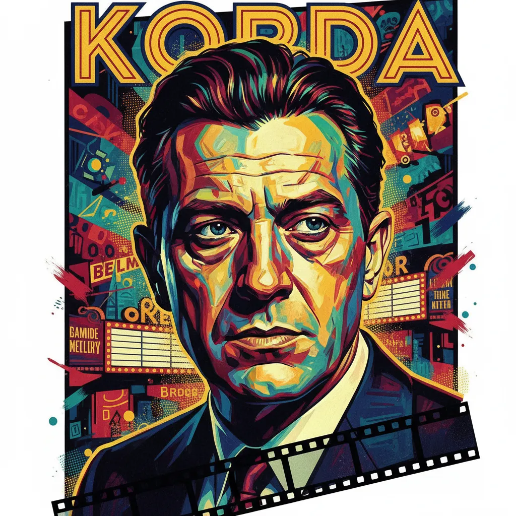 Artistic portrait of Alexander Korda