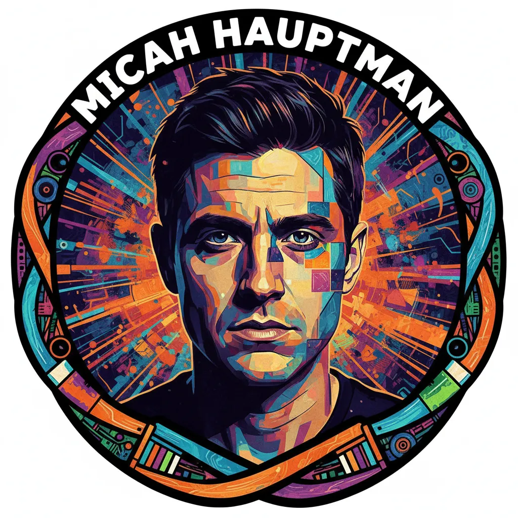 Artistic portrait of Micah Hauptman