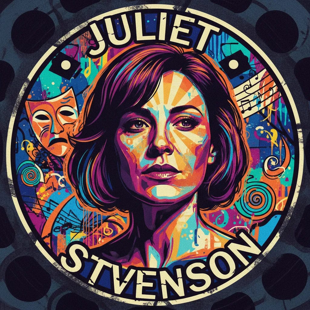 Artistic portrait of Juliet Stevenson