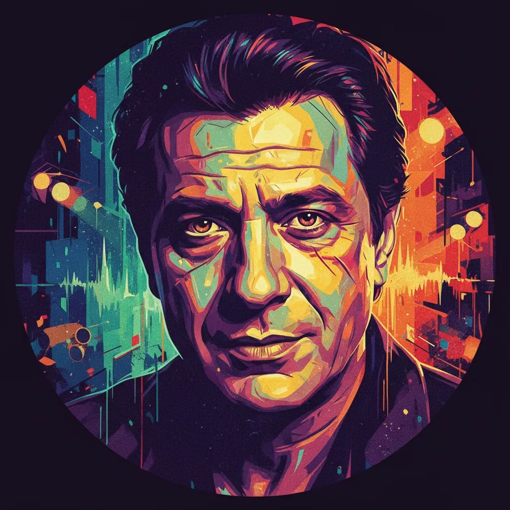 Artistic portrait of Bajram Severdzan
