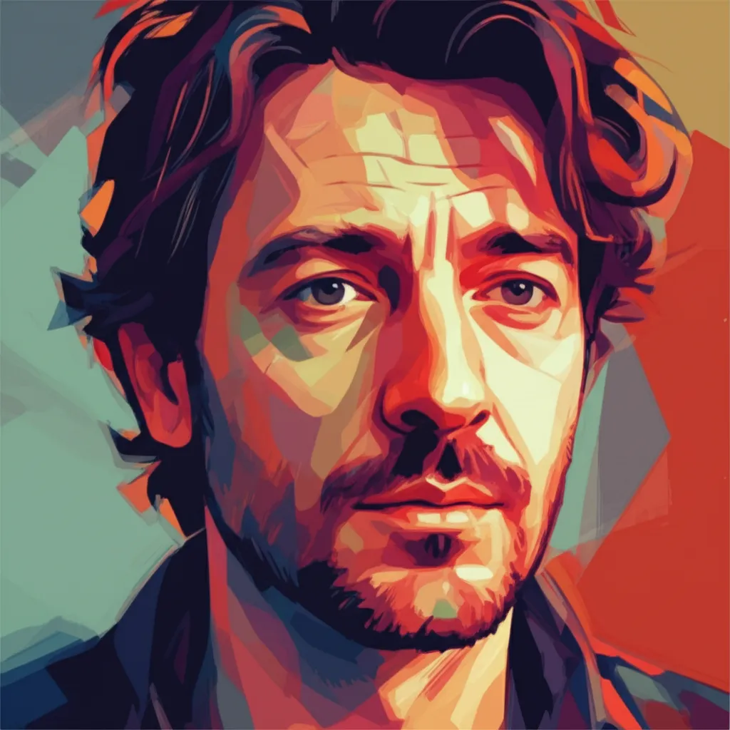 Artistic portrait of Rene Bitorajac