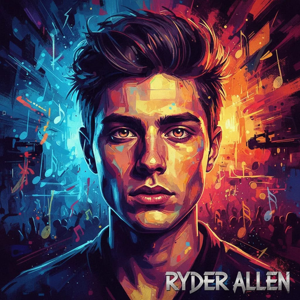 Artistic portrait of Ryder Allen