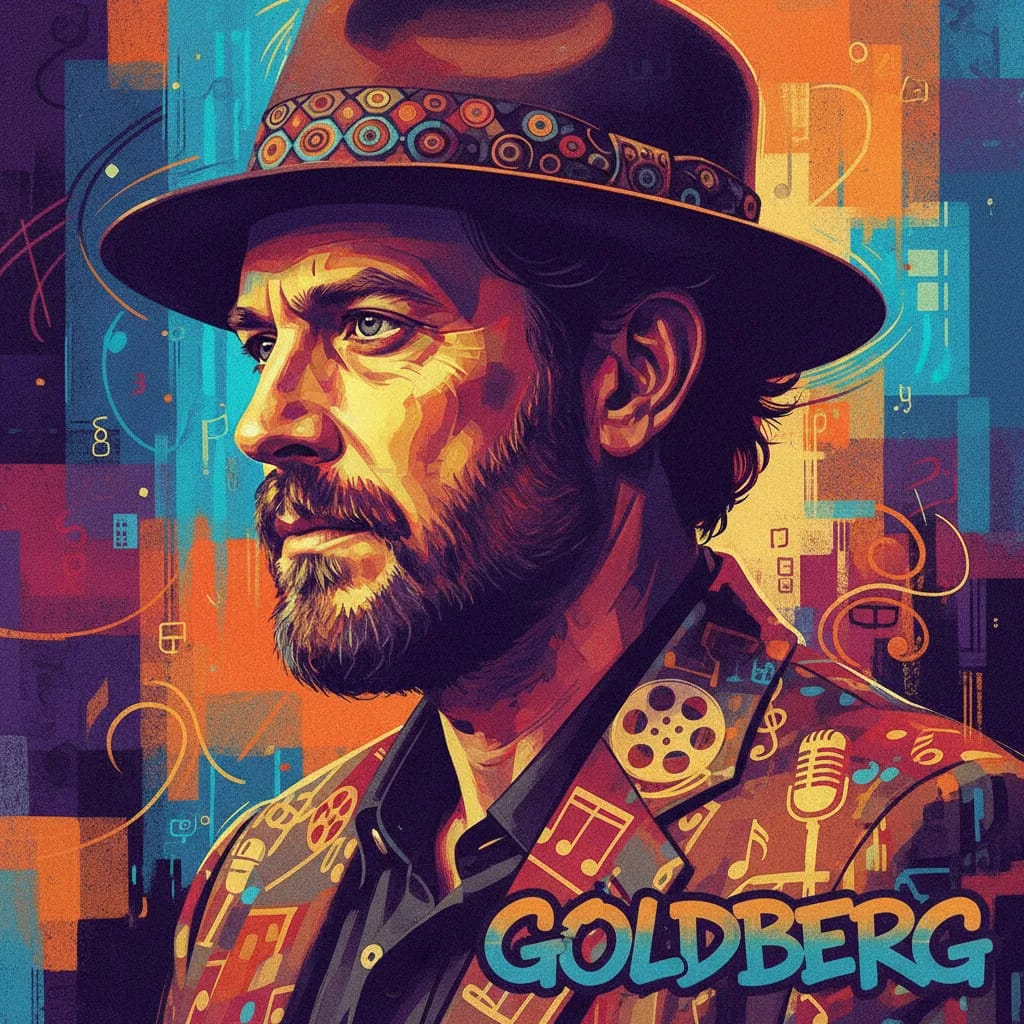 Artistic portrait of Adam Goldberg