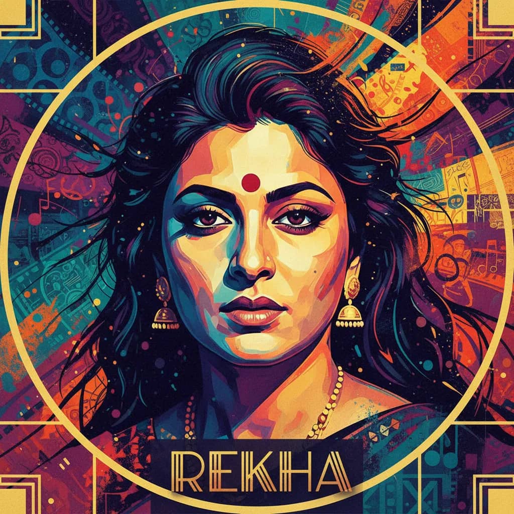 Portrait of Rekha