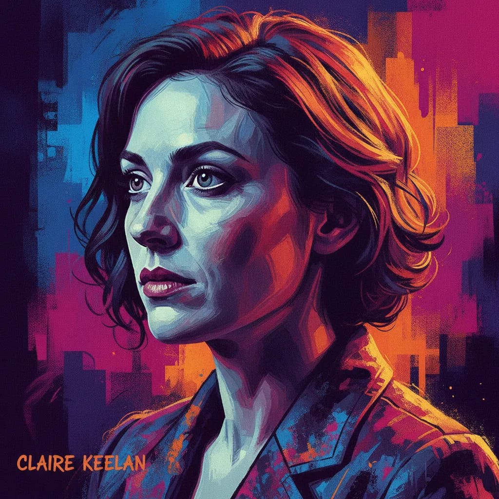 Artistic portrait of Claire Keelan