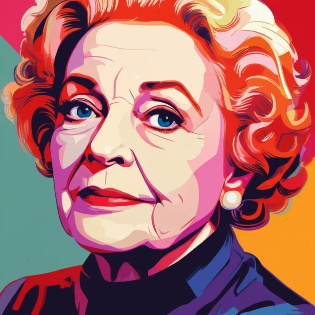 Artistic portrait of Jan Miner