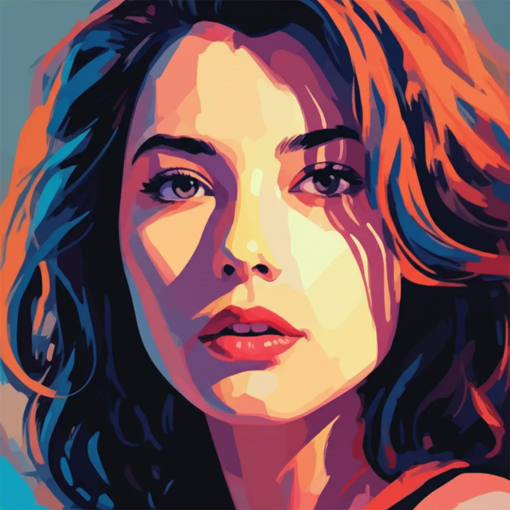 Artistic portrait of Jane March