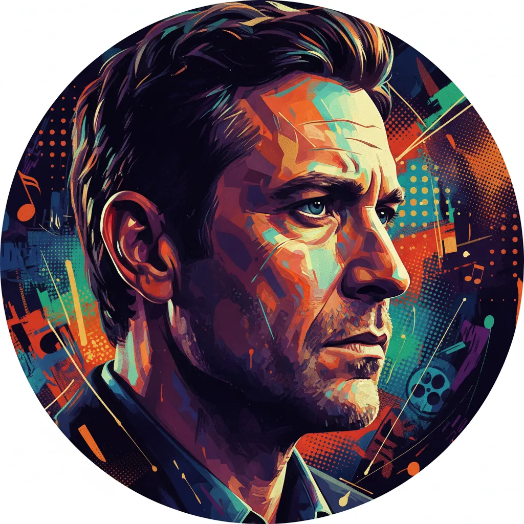 Artistic portrait of Henry Czerny