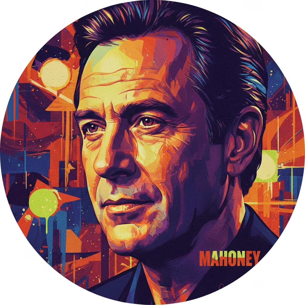 Artistic portrait of John Mahoney