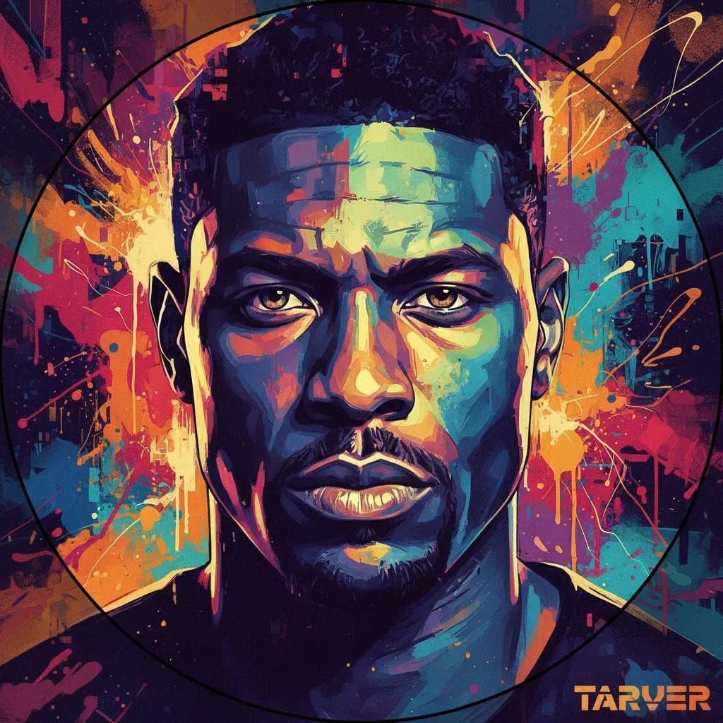 Artistic portrait of Antonio Tarver