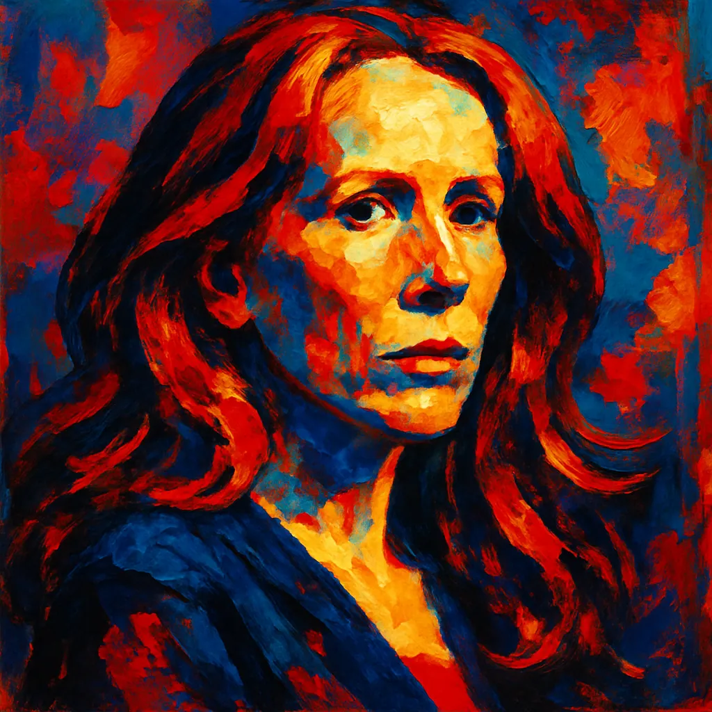 Artistic portrait of Catherine Tate