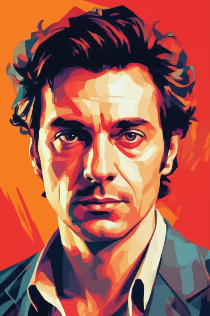 Artistic portrait of Goran Jevtic
