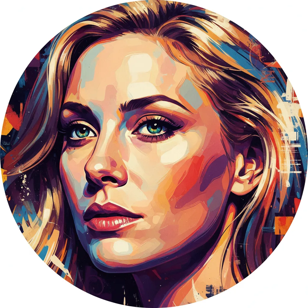 Artistic portrait of Embeth Davidtz