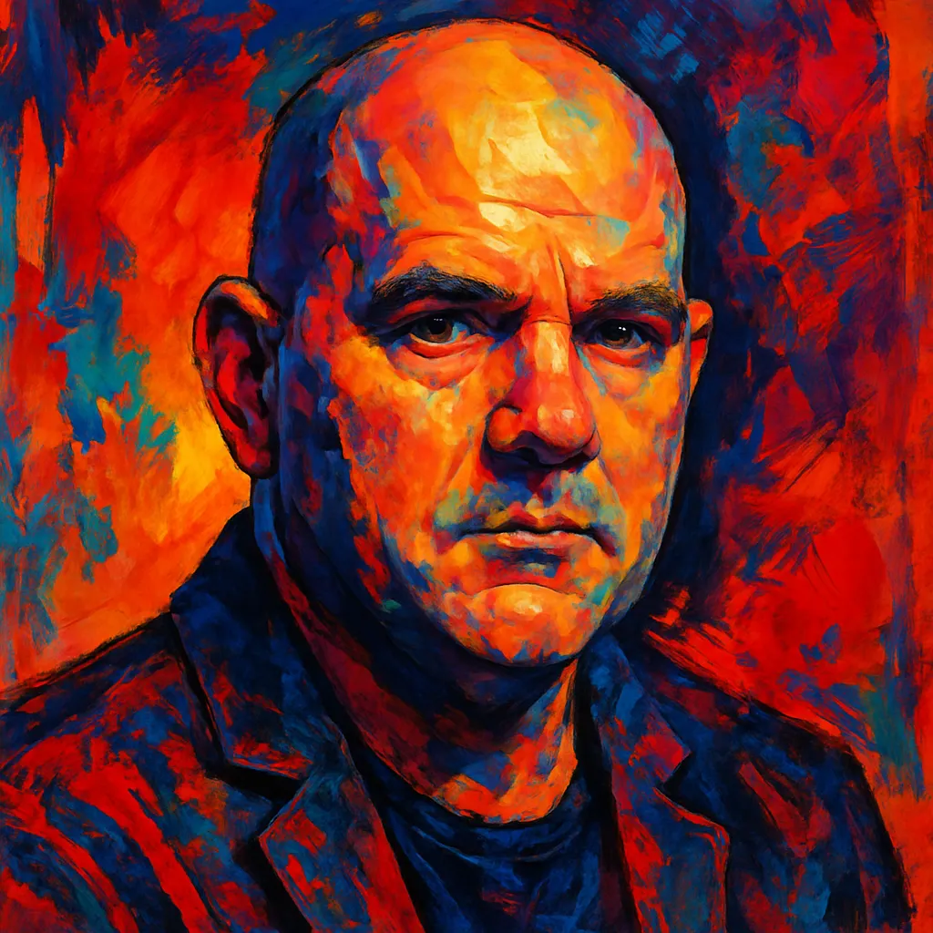Artistic portrait of Mike O'Malley