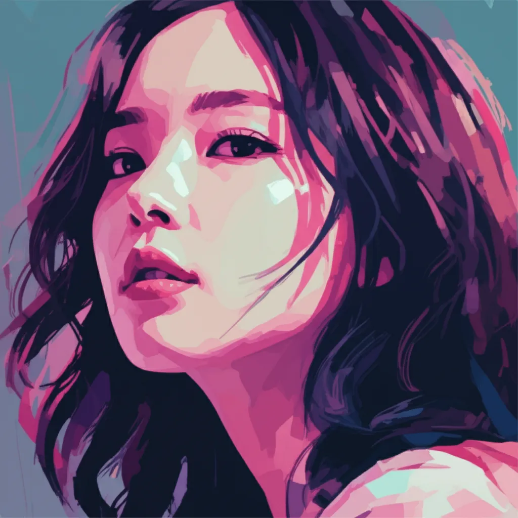 Artistic portrait of Kim Tae-ri