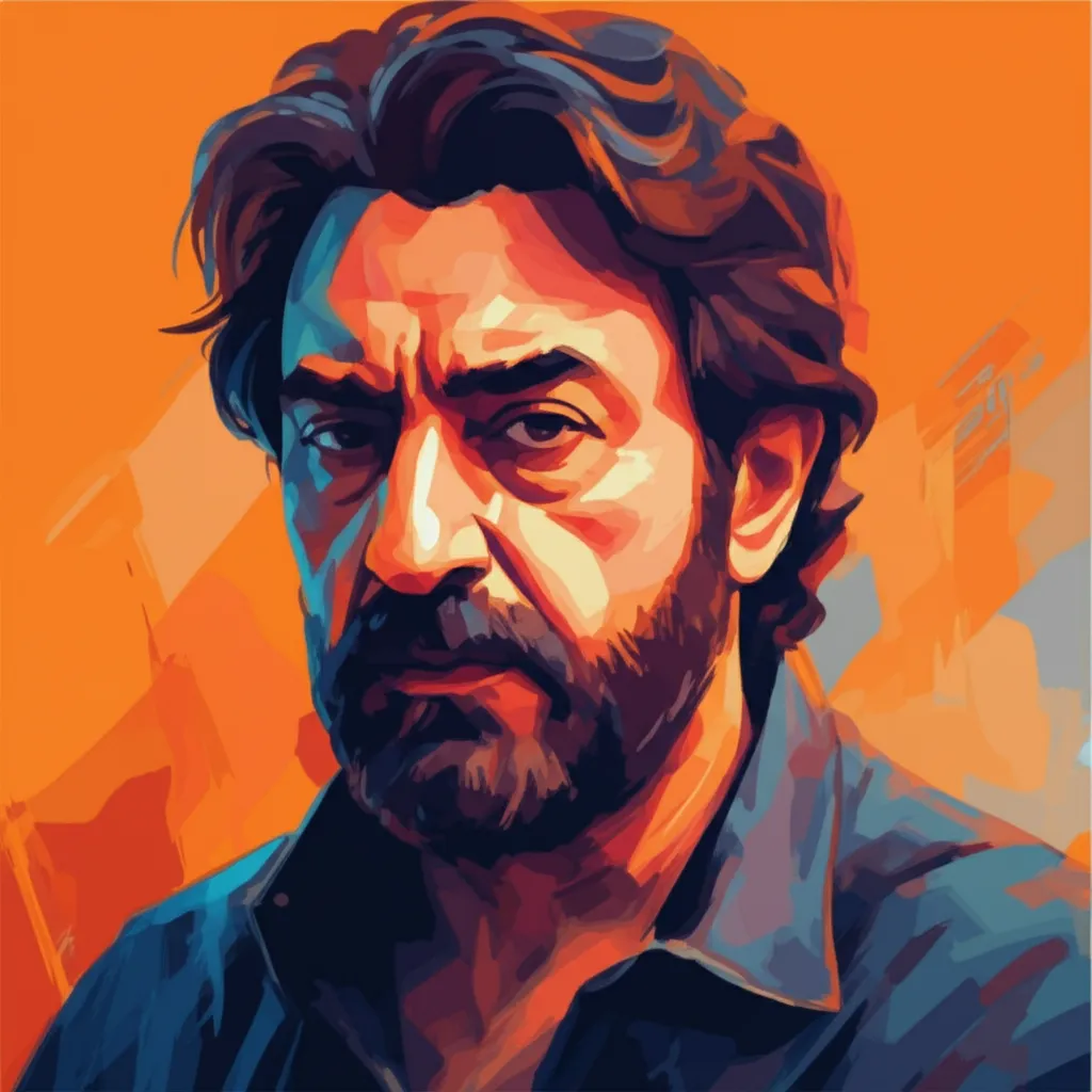 Portrait of Parviz Parastui